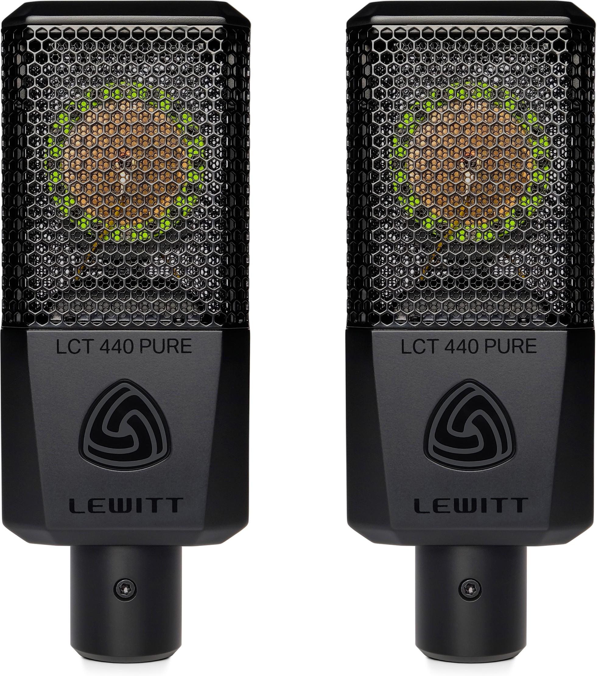 LEWITT LCT440 PURE 美品 Lewitt LCT440 Pure Matched Pair - Andertons Music Co.